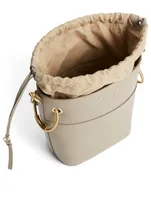 Small Roy Leather Bucket Bag