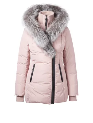 Adali-X Down Coat With Fur Hood