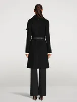 Nori 2-in-1 Wool Coat With Sash