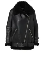 Shearling Aviator Jacket