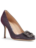 Hangisi 90 Pumps With Crystal Buckle