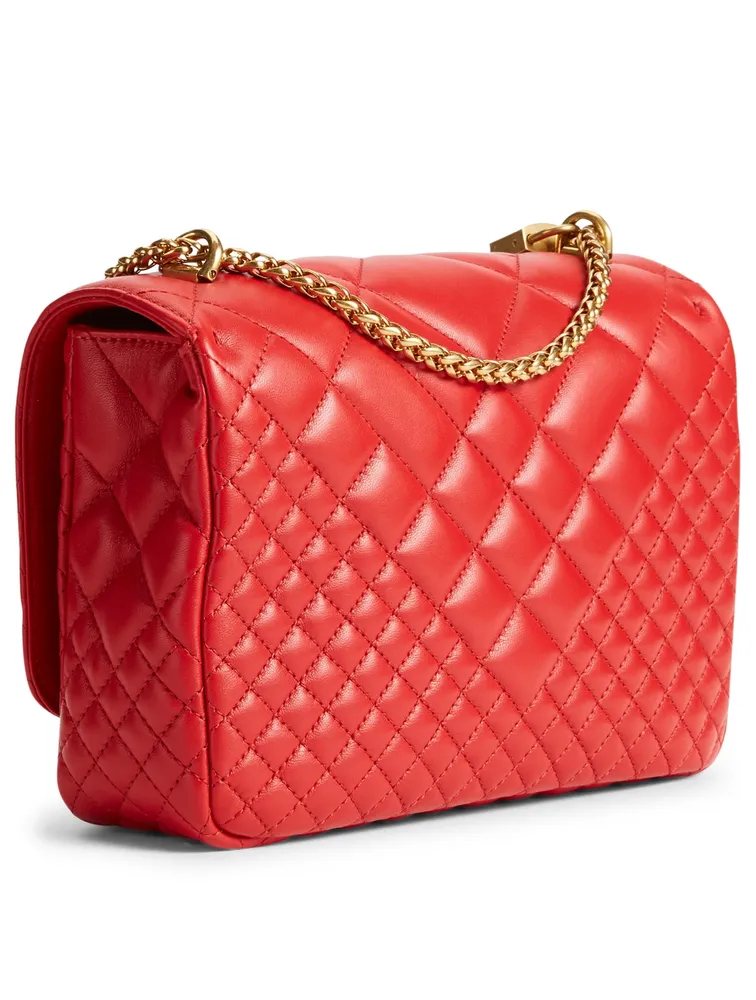 Medium Icon Quilted Leather Shoulder Bag