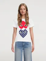 Double Mixed Heart T-Shirt