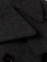 Wool Double-Breasted Field Jacket