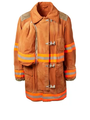 Distressed Fireman Jacket