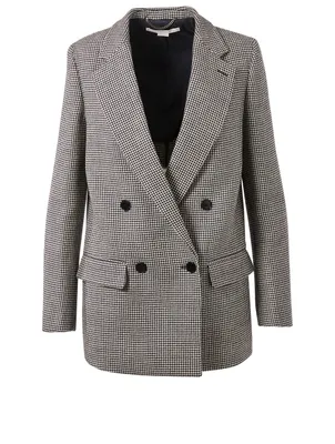 Milly Tweed Double-Breasted Jacket