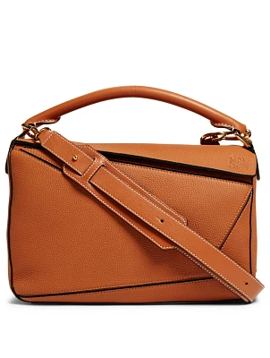 Puzzle Leather Bag
