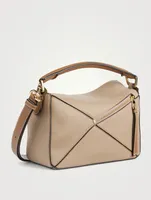 Small Puzzle Leather Bag