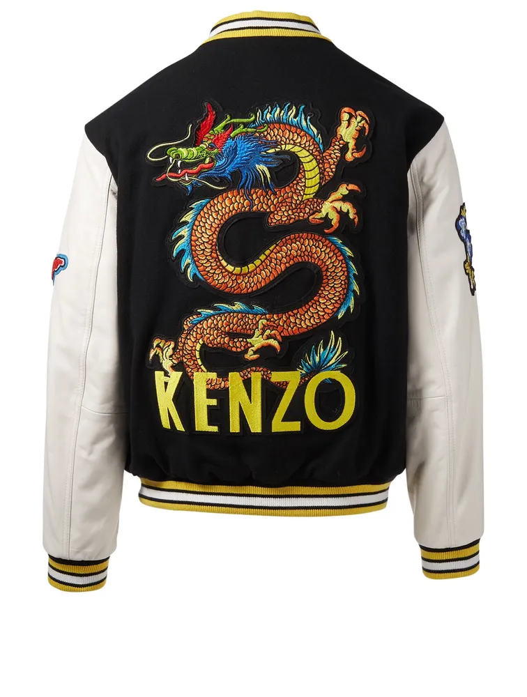 Varsity Jacket With Patches