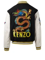 Varsity Jacket With Patches