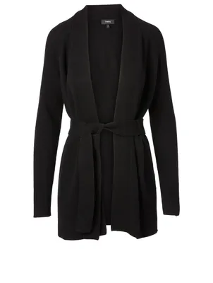 Cashmere Belted Cardigan