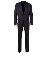 David Twill Wool Suit