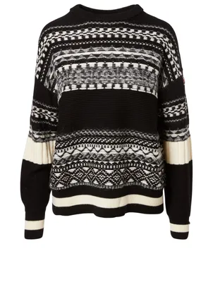 Fair Isle Wool Blend Sweater
