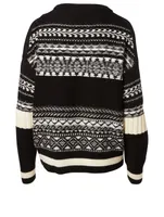 Fair Isle Wool Blend Sweater