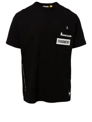 7 Moncler x Fragment Logo Patch T-Shirt