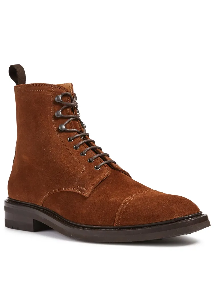 Vigne Nation Suede Lace-Up Boots