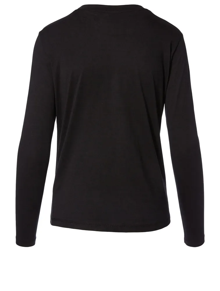 Easy Cotton Long Sleeve T-Shirt