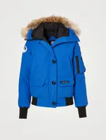 Chilliwack Down Bomber Jacket With Fur Hood