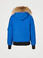 Chilliwack Down Bomber Jacket With Fur Hood