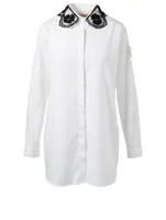 4 Moncler x Simone Rocha Embroidered Collar Shirt