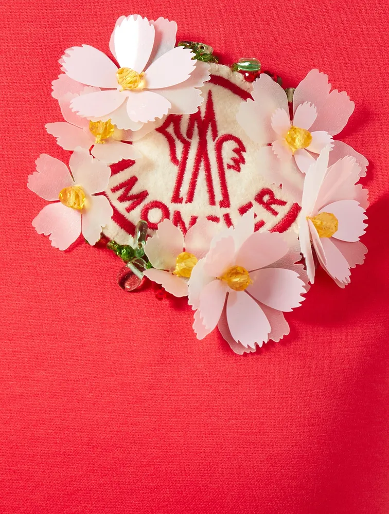 4 Moncler x Simone Rocha Flower Logo T-Shirt