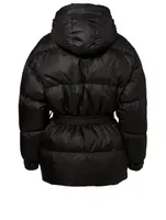 Michlin Belted Down Puffer Jacket