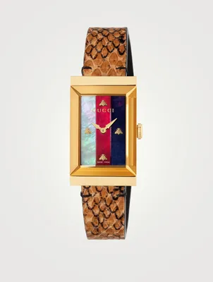 G-Frame Steel Ayers Strap Watch