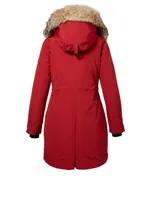 Rossclair Down Parka With Fur - Fusion Fit