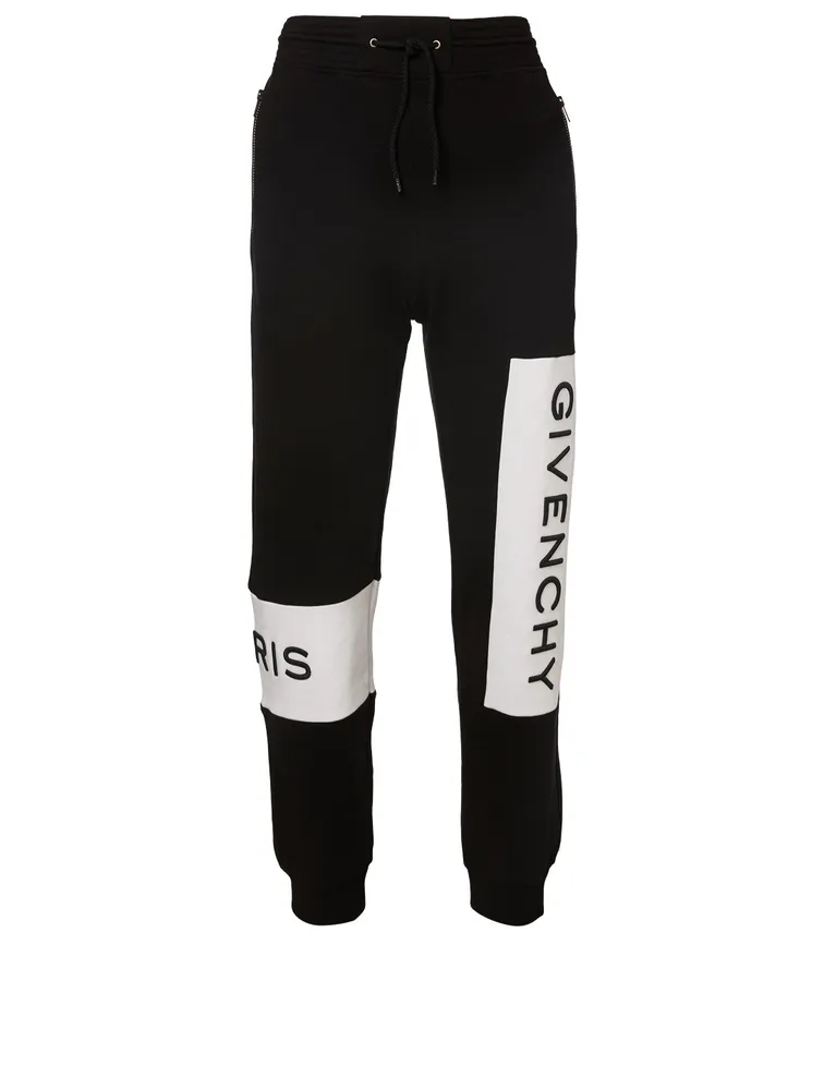 Logo Panel Jogger Pants