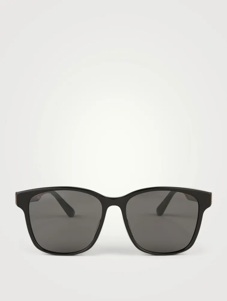 Square Sunglasses With Web