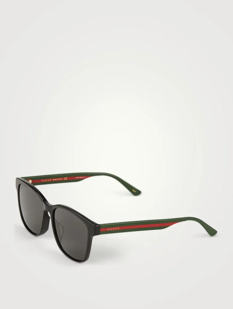 Square Sunglasses With Web