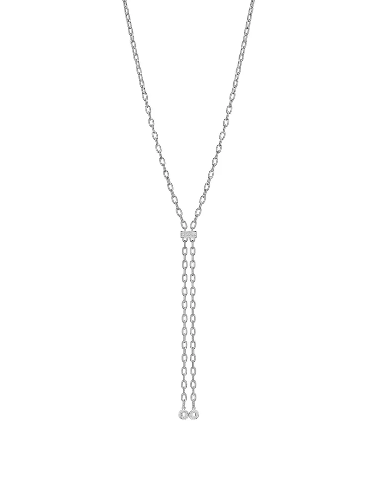 18K White Gold Necklace