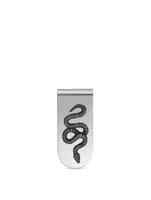 Sterling Silver Snake Money Clip