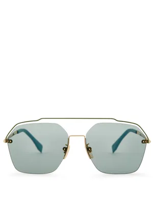 Fancy Aviator Sunglasses