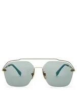 Fancy Aviator Sunglasses