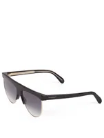 Squared Shield Sunglasses