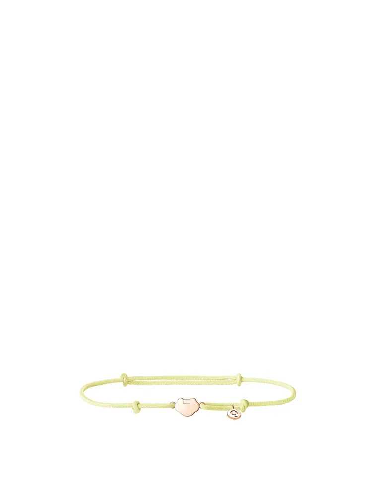 XXS Yu Yi 18K Rose Gold Cord Bracelet