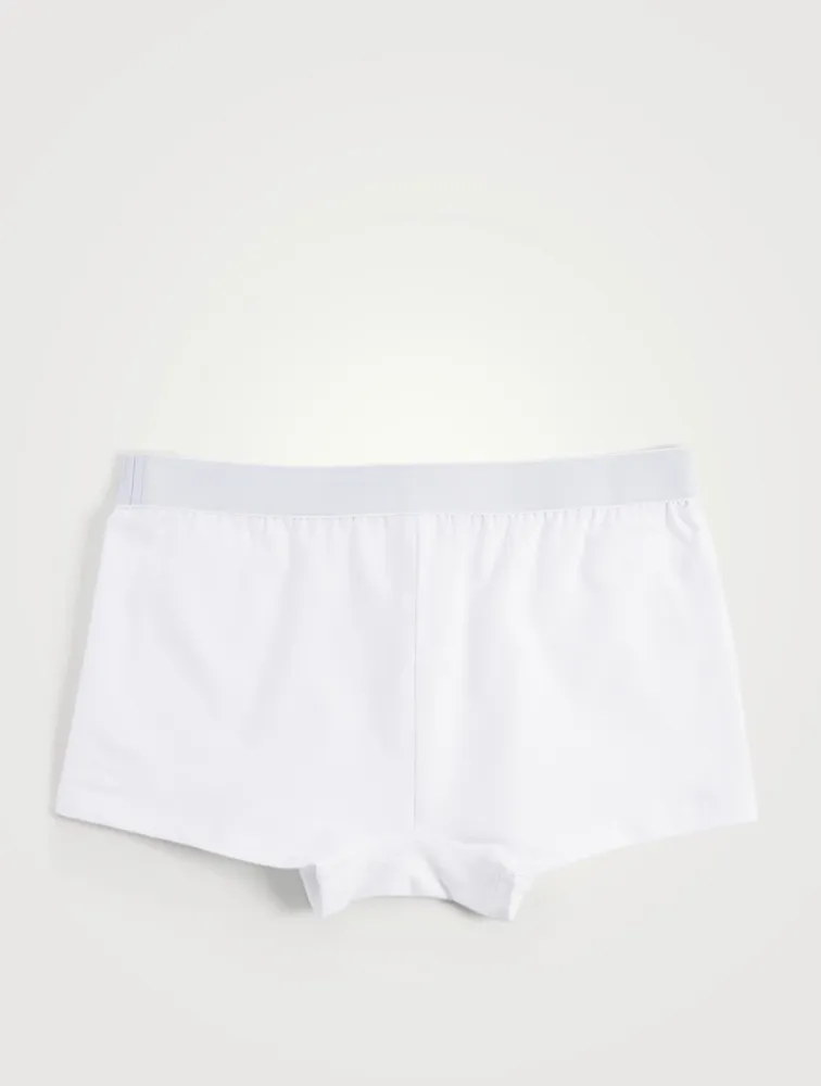 Stretch Cotton Boxer Briefs