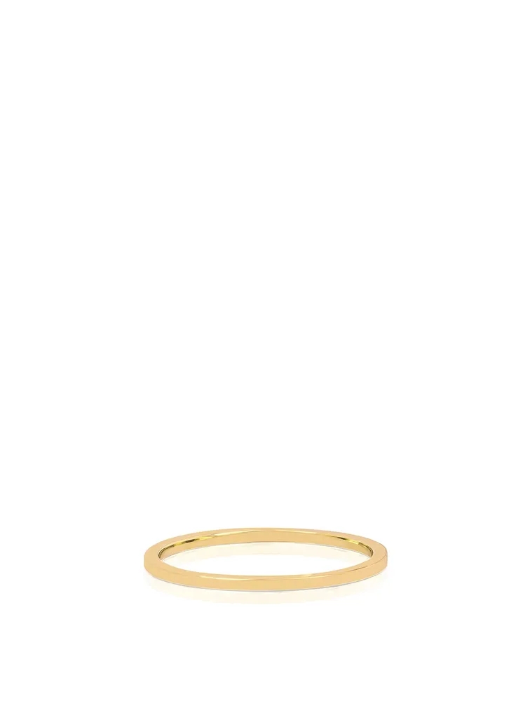 14K Gold Eternity Band Ring