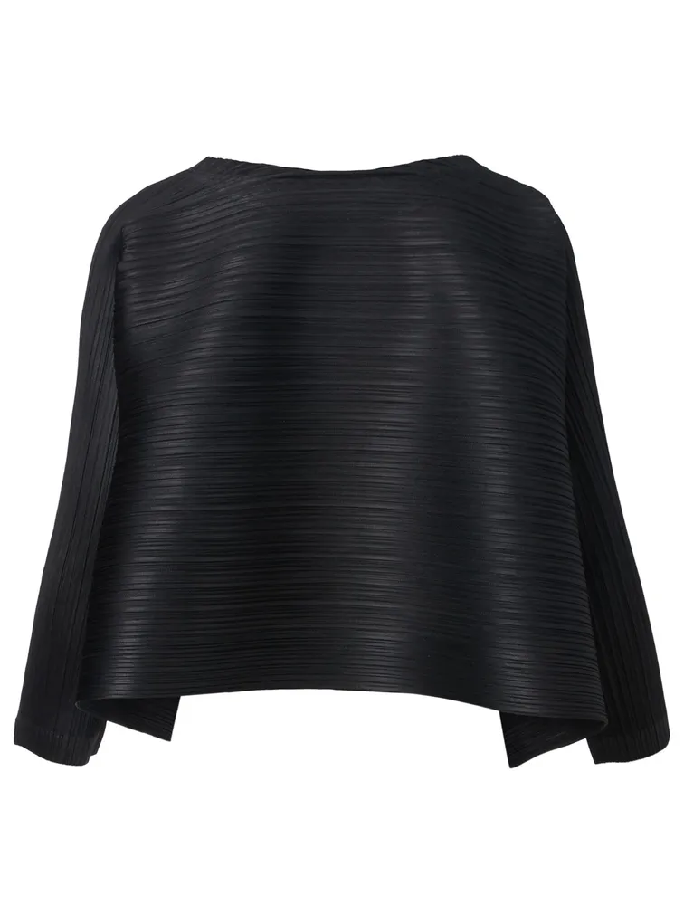 Merry Bounce Pleated Top