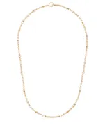 Gravity Chain 18K Gold And Silver Chain Necklace