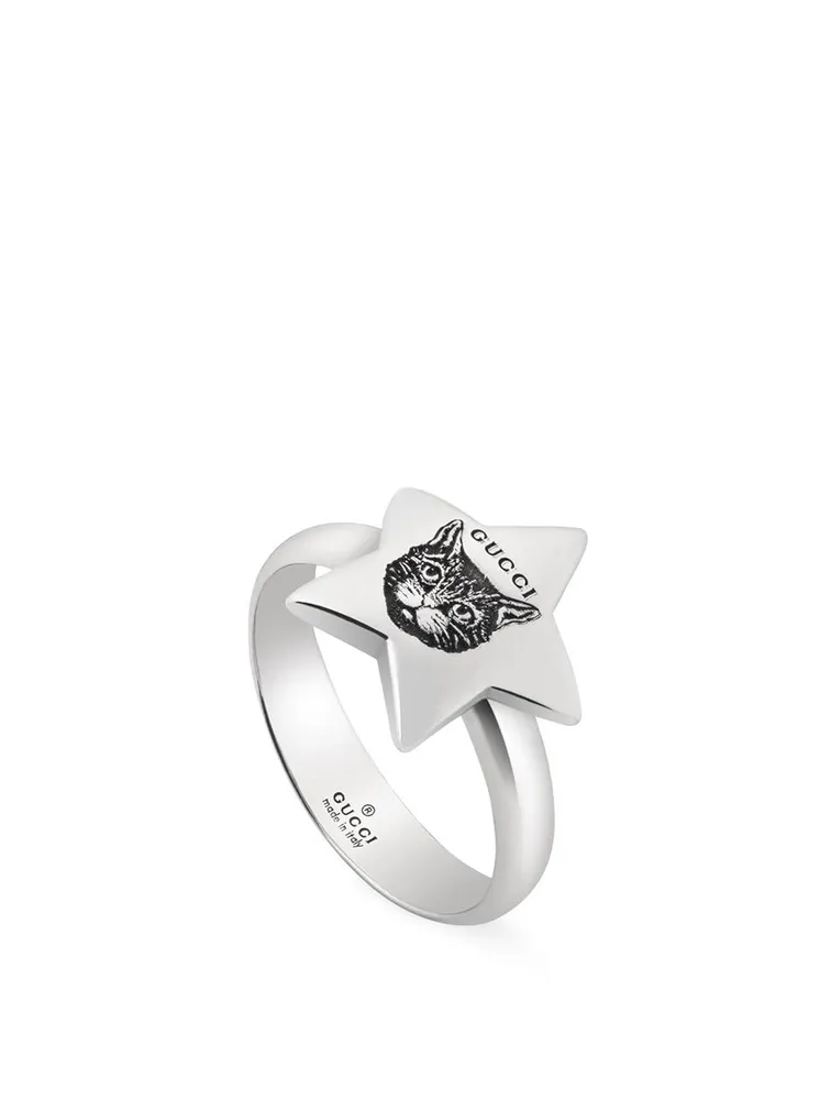 Blind For Love Sterling Silver Star Ring