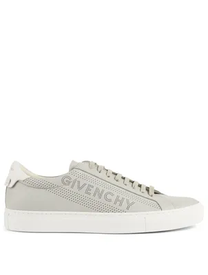 Urban Street Perforated Leather Sneakers