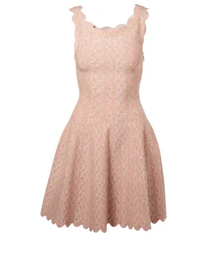 Camee Scalloped A-Line Dress