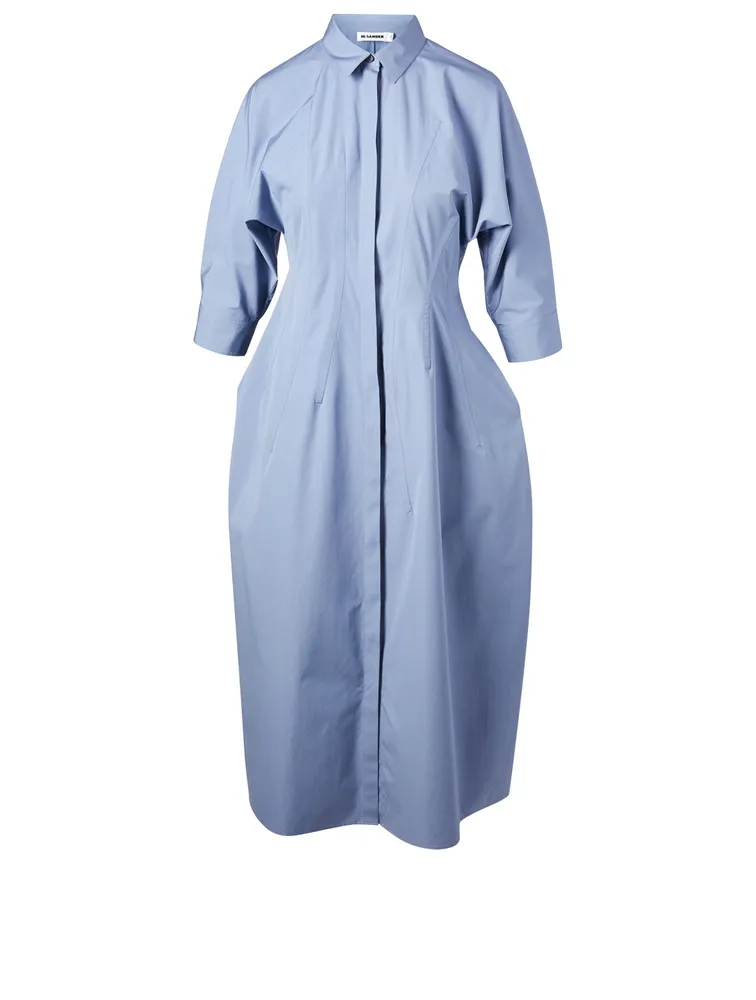 Voluminous Shirt Dress