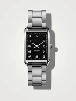 No. Polished Stainless Steel Watch Case
