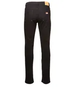 Slim Fit Jeans With Turn-Up Hem