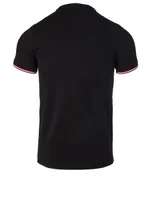 T-Shirt With Stripe Trim