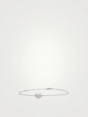XXS Yu Yi 18K White Gold Bracelet With Diamonds