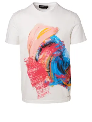 T-Shirt Paintbrush Print